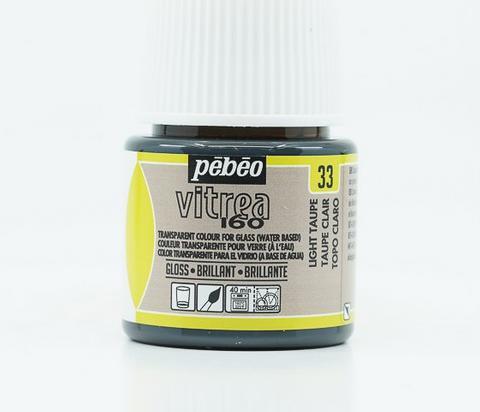Actual product image Pebeo Vitrea 160 Glossy Light Taupe (Self-loosening magnifier, 45 ml)