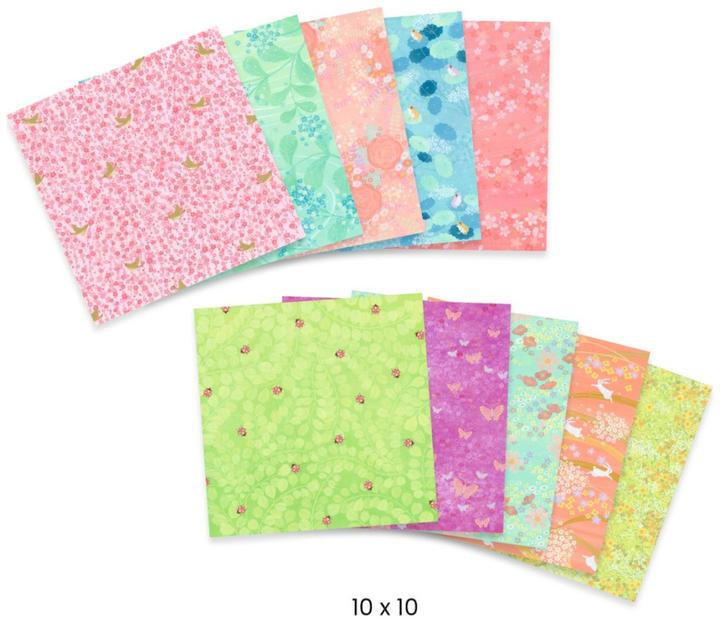 Actual product image Djeco Origamipapier Haru (100 x)