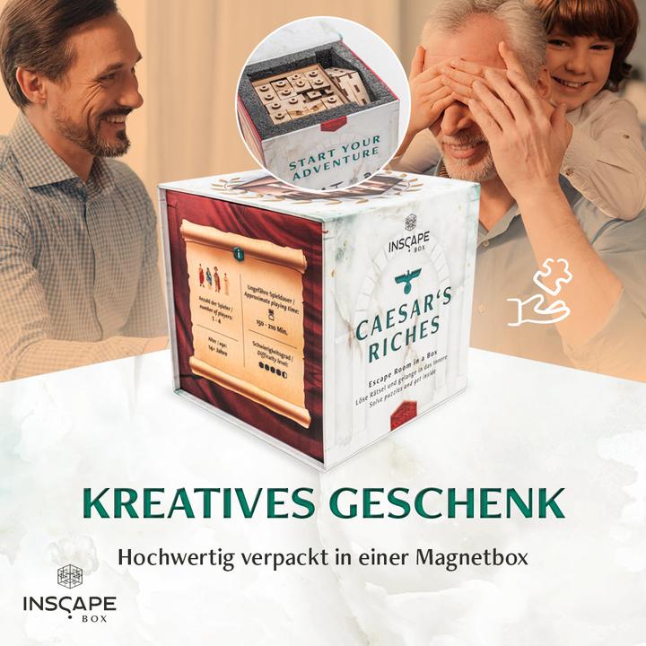 Actual product image Inscape Caesar's Riches - puzzle box