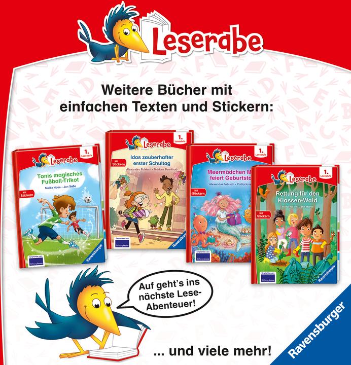 Produktbild Ravensburger Leserabe - 1. Lesestufe: Meermädchen Miki feiert Geburtstag (Deutsch, Alexandra Fabisch, Cathy Ionescu, 2024)