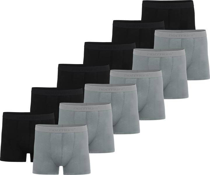 Immagine prodotto Normani 12 Herren Bambus-Boxershorts (S, confezione da 12)