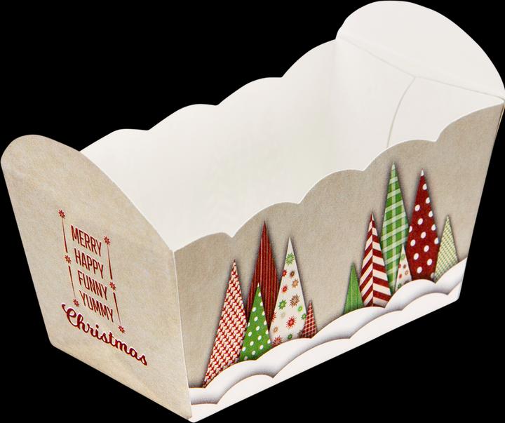 Image du produit Städter Moule à pâtisserie en papier Yummy Christmas 7x4x4 cm 10 pièces (7 cm)