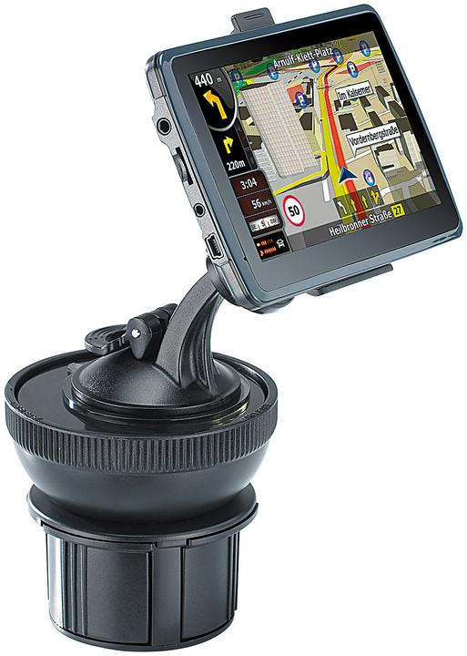 Produktbild NavGear Universal-Getränkehalter-Adapter für Navi-Halterungen
