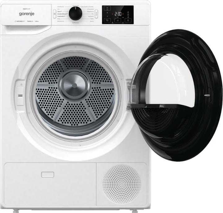 Actual product image Gorenje DNE82/GN Heat pump dryer A++ 8kg half load TwinAir (8 kg)