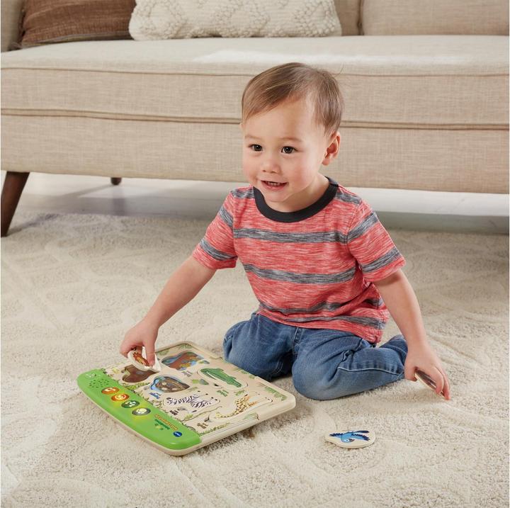 Produktbild VTech Interaktives Tierpuzzle (6 Teile)