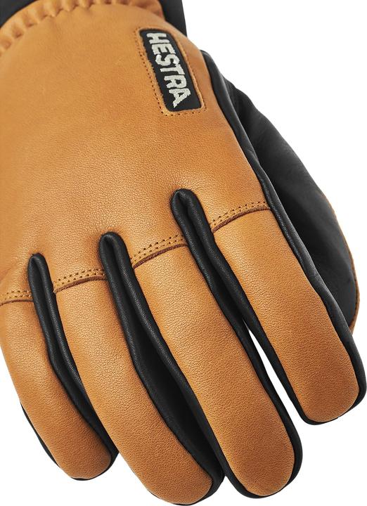 Actual product image Hestra Army Leather Wool Terry 5 Finger (8)