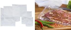Produktbild Papstar Vakuumbeutel, Masse: (B)130 x (H)200 mm transparente Siegelrandbeutel, Stärke: 90 my (100 x)