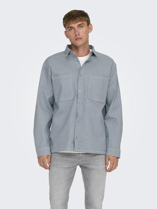 Produktbild Only & Sons ONSDAGO Jeanshemd Jeanshemd (XL)