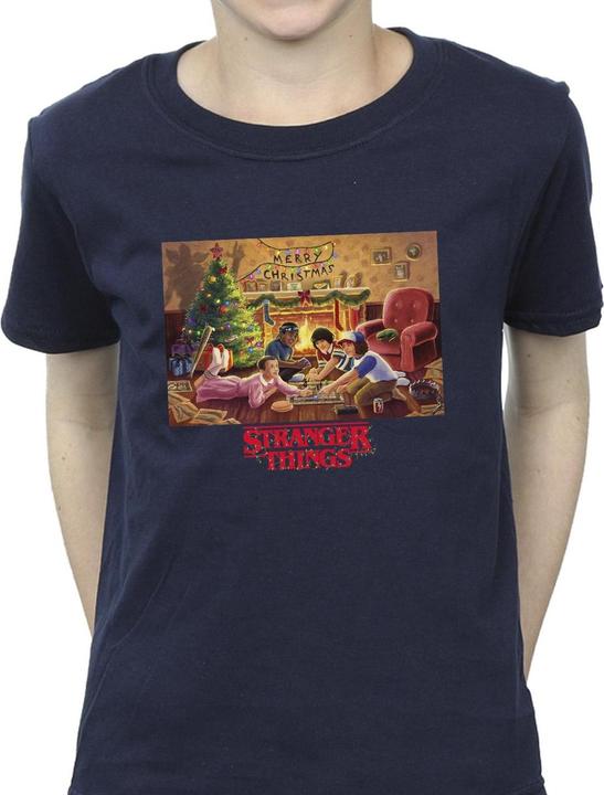 Immagine prodotto Netflix Stranger Things Christmas Gathering Maglietta Ragazzi (128)