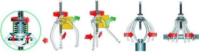 Actual product image Facom Puller set U.306PB