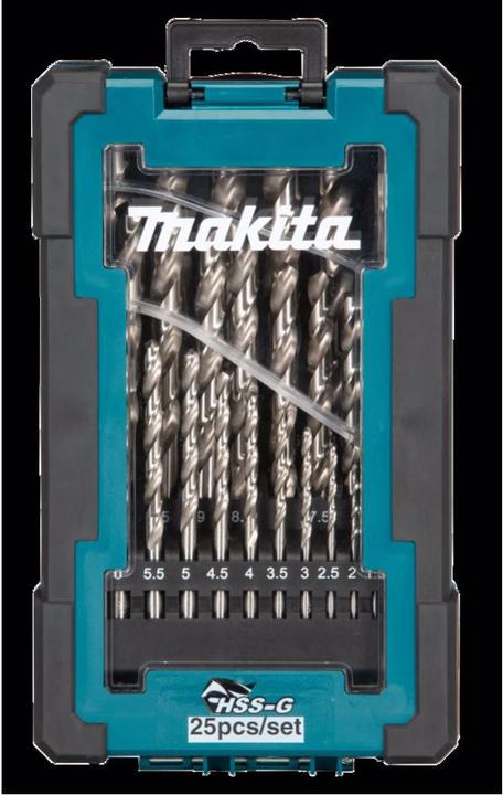 Produktbild Makita Bohrer-Set HSS-G 25-tlg. (1 mm - 13 mm)
