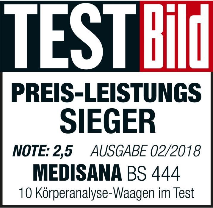 Actual product image Medisana Bs 444 (180 kg)