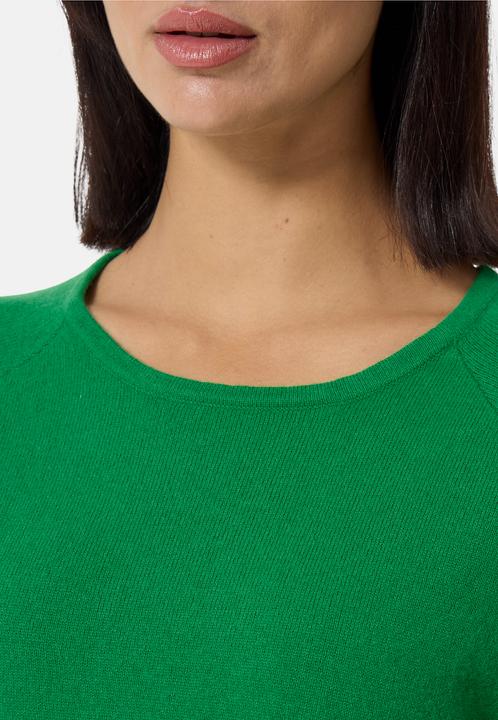 Actual product image Cash-Mere Kaschmir Rundhals Pullover mit Seitenschlitzen (XS)