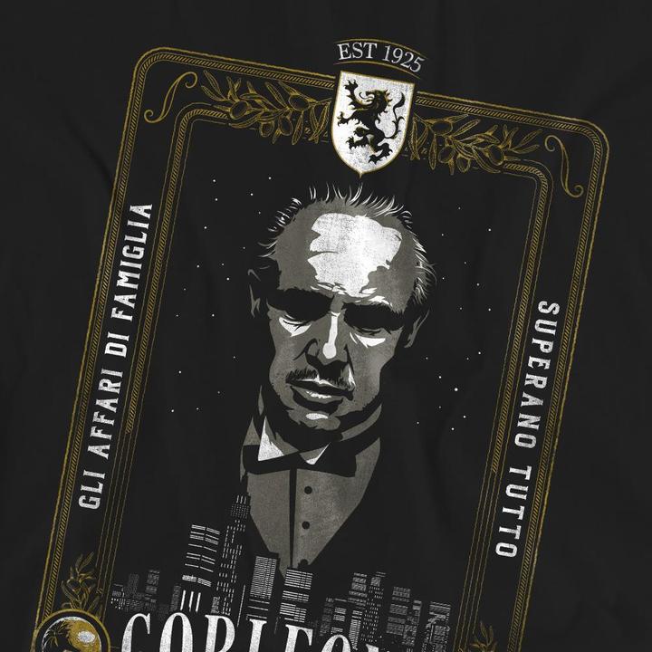 Immagine prodotto The Godfather Maglietta Don Vito Corleone Poster Classico Adulto Unisex (L)