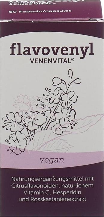 Produktbild Flavovenyl VENENVITAL Kaps (60 Stück, Kapseln, 60 g)