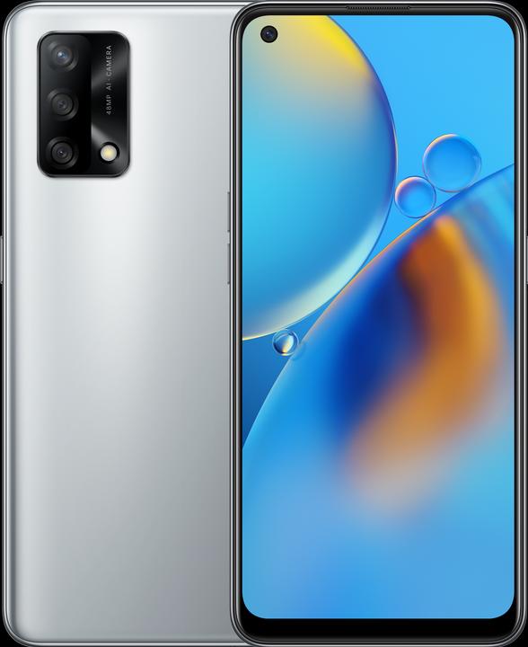 OPPO A74 (128 GB, Space Silver, 6.50", Dual SIM, 48 Mpx, 5G)