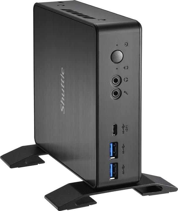 Actual product image Shuttle XPC Nano PC NC40U3, Intel Core i3-1215U, 1x HDMI, 1x DP,1xUSB-C/DP, 6x USB3.2, 1x 2.5" (Intel Core i3-1215U)