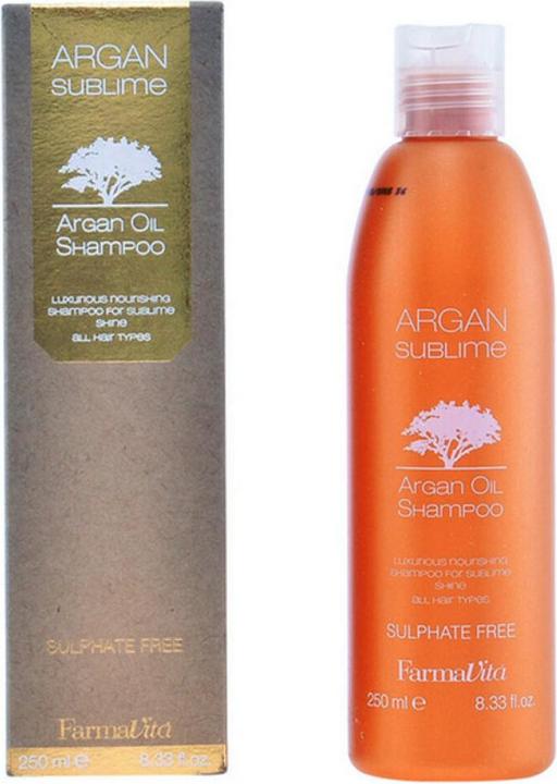 Immagine prodotto Farmavita Shampoo all'olio di Argan Sublime, Kvinder, Proffesionelle, Shampo, Følsomt hår, Alle farver, 1000 (1000 ml, Shampoo liquido)