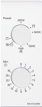 Image du produit Panasonic NN-K10JWMEPG Four à micro-ondes (20 l)