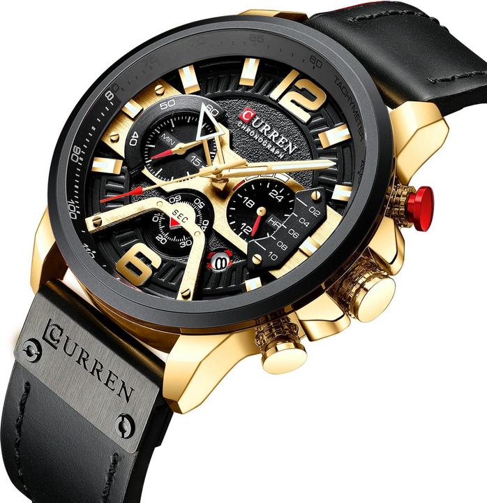 Actual product image Curren Mens Wristwatch (Chronograph, 48 mm)