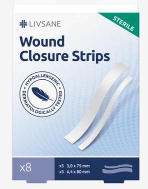 Produktbild Livsane Wundverschlussstreifen steril (8 x)