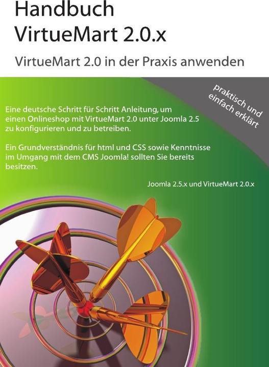 Produktbild Handbuch VirtueMart 2.0.x (Michaela Walter, Deutsch)