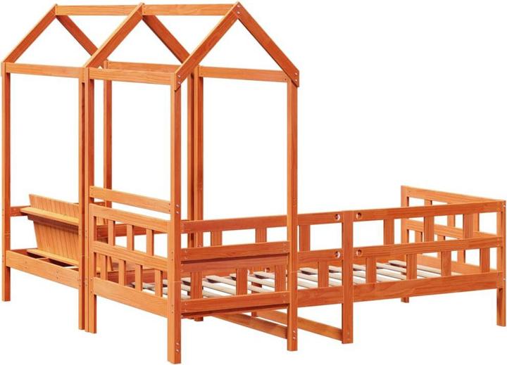 Produktbild VidaXL Tagesbett Set mit Dach (90 x 200 cm)