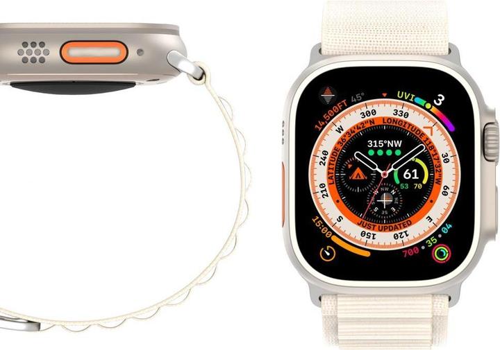 Image du produit Dux Ducis Bracelet à boucle sport (44 mm, 45 mm, 42 mm, 49 mm, Nylon, Apple Watch Ultra, Apple Watch Series 2, Apple Watch Series 3, Apple Watch Series 1, Apple Watch Series 4, Apple Watch Series 5, Apple Watch Series 6, Apple Watch Series 7, Apple Watch Series 8, Apple Watch Series 9, Apple Watch SE, Apple Watch Ultra 2)