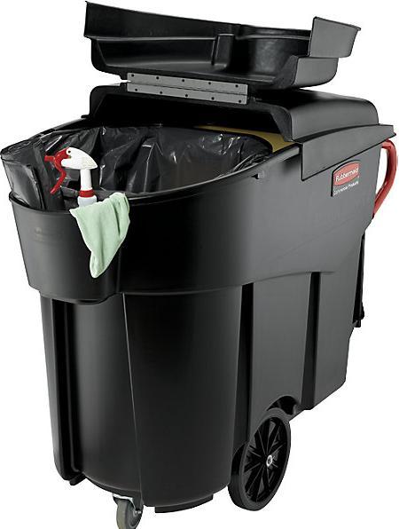 Image du produit Rubbermaid Couvercle Mega BRUTE® pour collecteur de déchets mobile, h x l x p 267 x 262 x