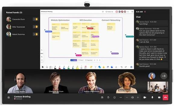 Produktbild Microsoft Surface Hub 3 for business (3840 x 2560 Pixel, 50")