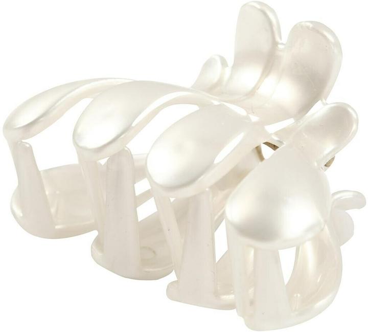 Creativ Company Haarspange Perlmutt 6 x 3.8 cm, 2 Stück (2 Stk.)