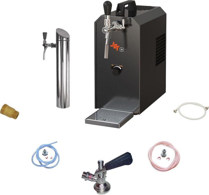 Immagine prodotto Ich-zapfe Untertheken Komplett Set - Bierzapfanlage Jet 30K