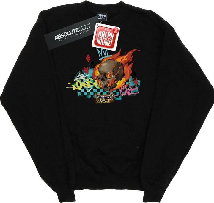 Produktbild Disney Wreck It Ralph Race Skull Sweatshirt (XL)