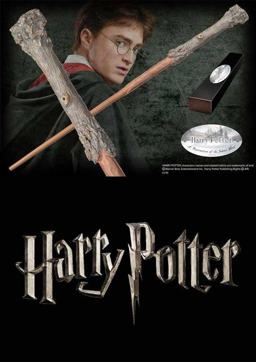 Actual product image Noble Collection Harry Potter Magic Wand Harry Potter (Character Edition)