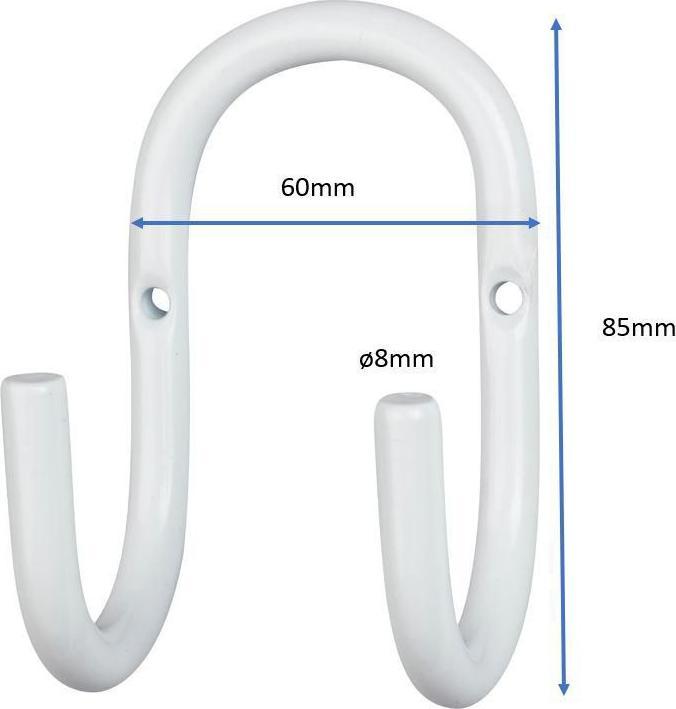 Immagine prodotto Vivolink Organizzatore di cavi a parete bianco (Cavo)
