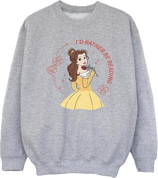 Immagine prodotto Disney Beauty And The Beast I'd Rather Be Reading Felpa Ragazze (128)