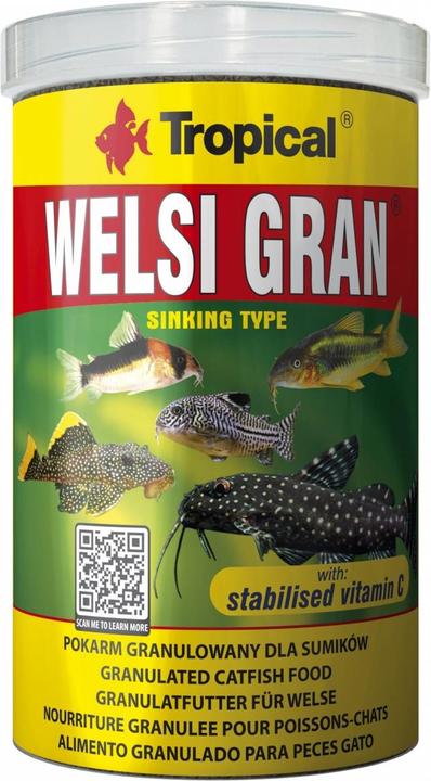 Actual product image Tropical Welsi Gran - food for aquarium fish - 100 ml/65 g (100 ml)