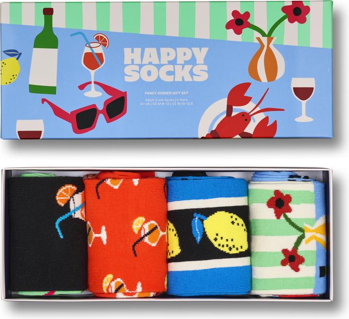 Immagine prodotto Happy Socks Cena elegante (confezione da 4, 36 - 40)
