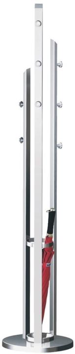 Actual product image Kerkmann Clothes rack solitaire 30606914 silver metal 8 hooks 40.0 x 175.0 cm