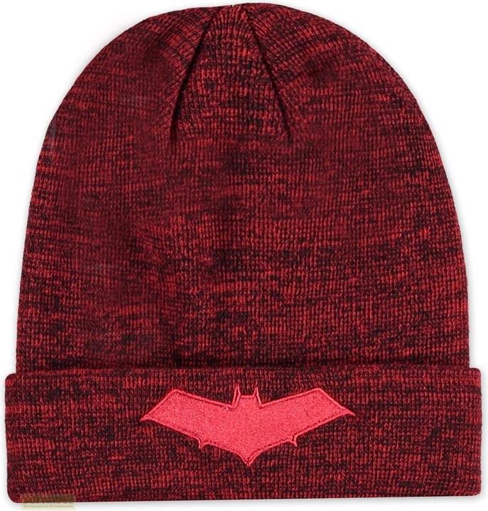 Actual product image Batman Core Red Hood Logo Men's Beanie (One size)