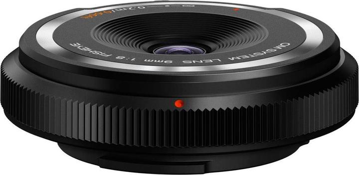 Immagine prodotto Olympus OM System Body Cap Lens 9mm 1:8 fisheye (Micro Four Thirds, Micro Four Thirds)