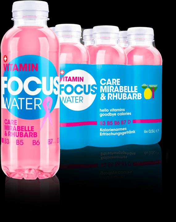 Produktbild Focuswater care (Mirabelle & Rhubarb, 6 x)