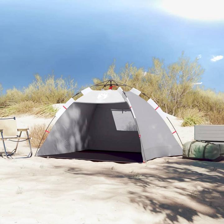 Immagine prodotto VidaXL Tenda da spiaggia 2 persone a sgancio rapido impermeabile (tenda da spiaggia, 2 kg, 2 persone)