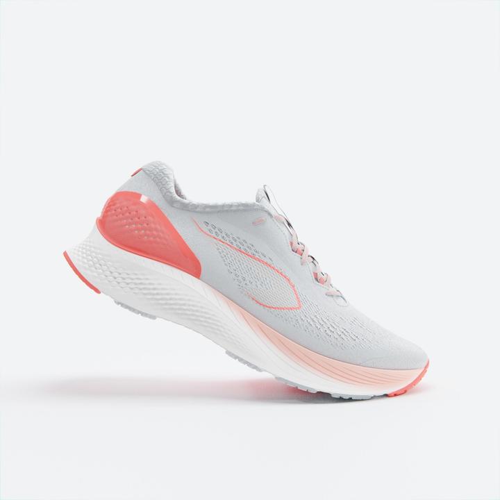 Actual product image Kiprun Women's running shoes - KS500 2 grey/coral (37)