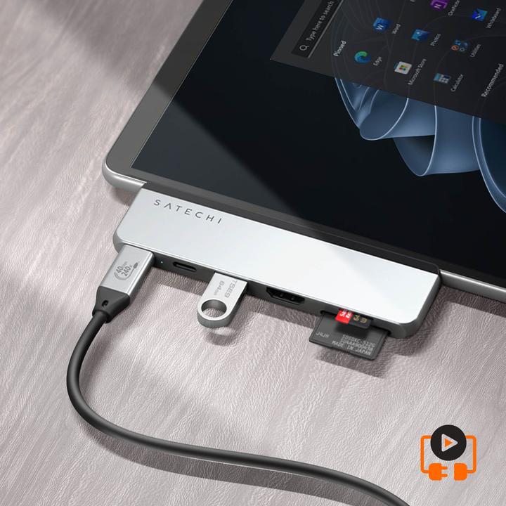 Image du produit Satechi Dual USB-C Hub (USB-C, 6 Ports)