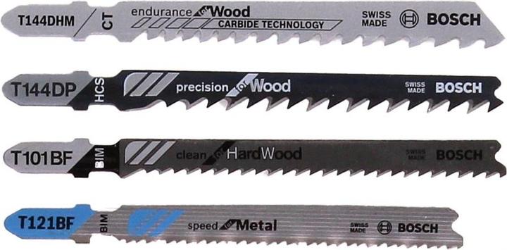 Produktbild Bosch Professional Zubehör 15-tlg. Stichsägeblatt-Set für Holz und Metall, T-Schaft