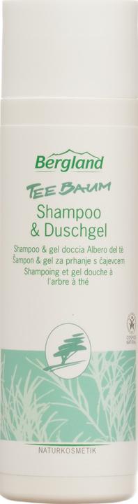 Produktbild Bergland Teebaum Shampoo und Duschgel (200 ml, Flüssiges Shampoo)