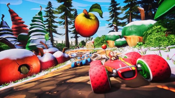 Produktbild Pqube All-Star Fruit Racing, Switch (Switch, Multilingual)