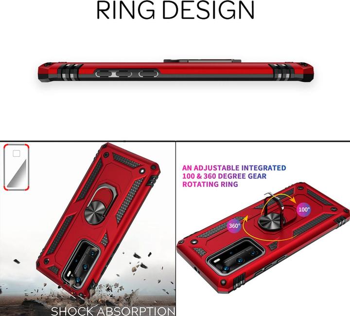 Produktbild Nalia Ring Handyhülle (Huawei P40 Pro+)