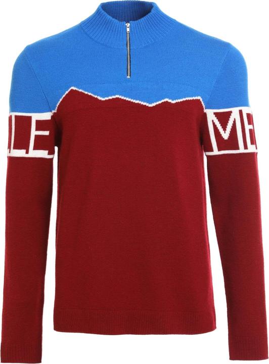 Image du produit Bellemere Pull Mérinos Super Fine Mountain Print Sweater (M)